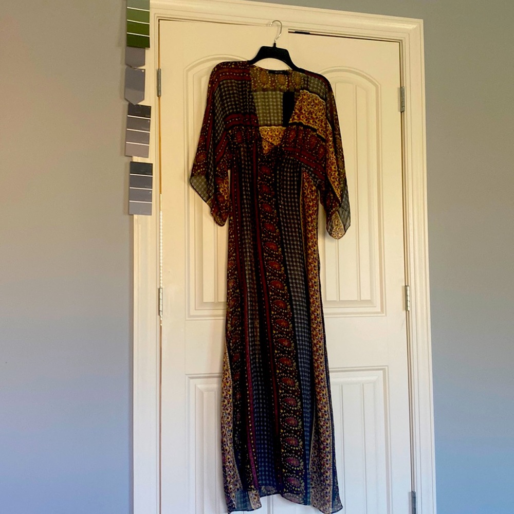 Bohemian style Ark and Co swimsuit coverup